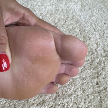 Red Nails - Soaked but never finished - Nail Salons Near Me - Sebastian, Florida Red Nails - Soaked but never finished - Nail Salons Near Me - Sebastian, Florida