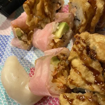 Sake House - 38. Pink Lady Roll - Japanese Near Me - Tampa, Florida