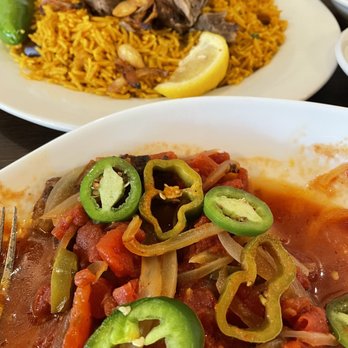 Alsham Mediterranean Kitchen - Moussaka and Lamb Kabsa - Mediterranean Near Me - Corona, California
