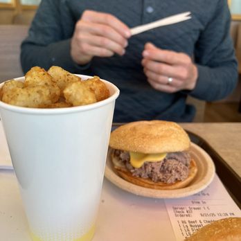 Mr B's Best Beef & Subs - Roast beef and cheddar and tots - Sandwiches Near Me - Queensbury, New York