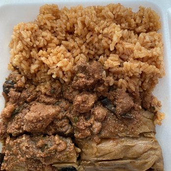 The Pastele Shop - 2 pastele plate with gandule rice and pastele stew topping! - Latin American Near Me - Honolulu, Hawaii The Pastele Shop - 2 pastele plate with gandule rice and pastele stew topping! - Latin American Near Me - Honolulu, Hawaii