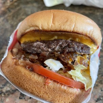 In-N-Out Burger - ows a close up of a hamburger - Burgers Near Me - Irvine, California In-N-Out Burger - ows a close up of a hamburger - Burgers Near Me - Irvine, California