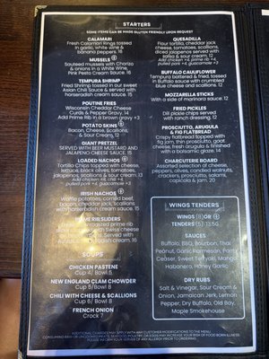 Menu photo 1 Carriage Inn North Kingstown, RI