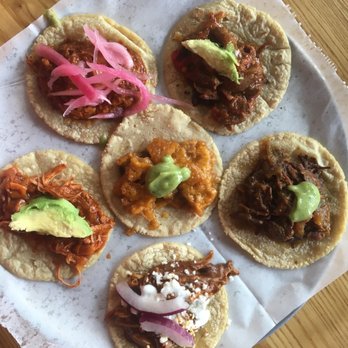 Guisados - The OG Sampler - Mexican Near Me - Beverly Hills, California Guisados - The OG Sampler - Mexican Near Me - Beverly Hills, California