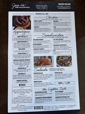 Menu photo 4 Badlands Bar & Grill Queen Creek, AZ Menu photo 4 Badlands Bar & Grill Queen Creek, AZ