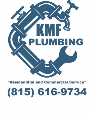 KMF Plumbing Service Logo