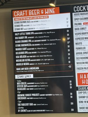 Menu photo 3 The Stand - American Classics Redefined Santa Clara, CA