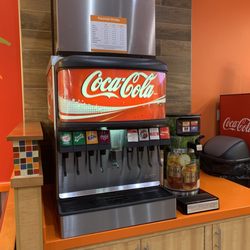 Popeyes Louisiana Kitchen - Popeyes Louisiana Kitchen - fountain drinks station