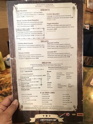 Menu photo 6 Lone Spur Cafe Prescott, AZ Menu photo 6 Lone Spur Cafe Prescott, AZ