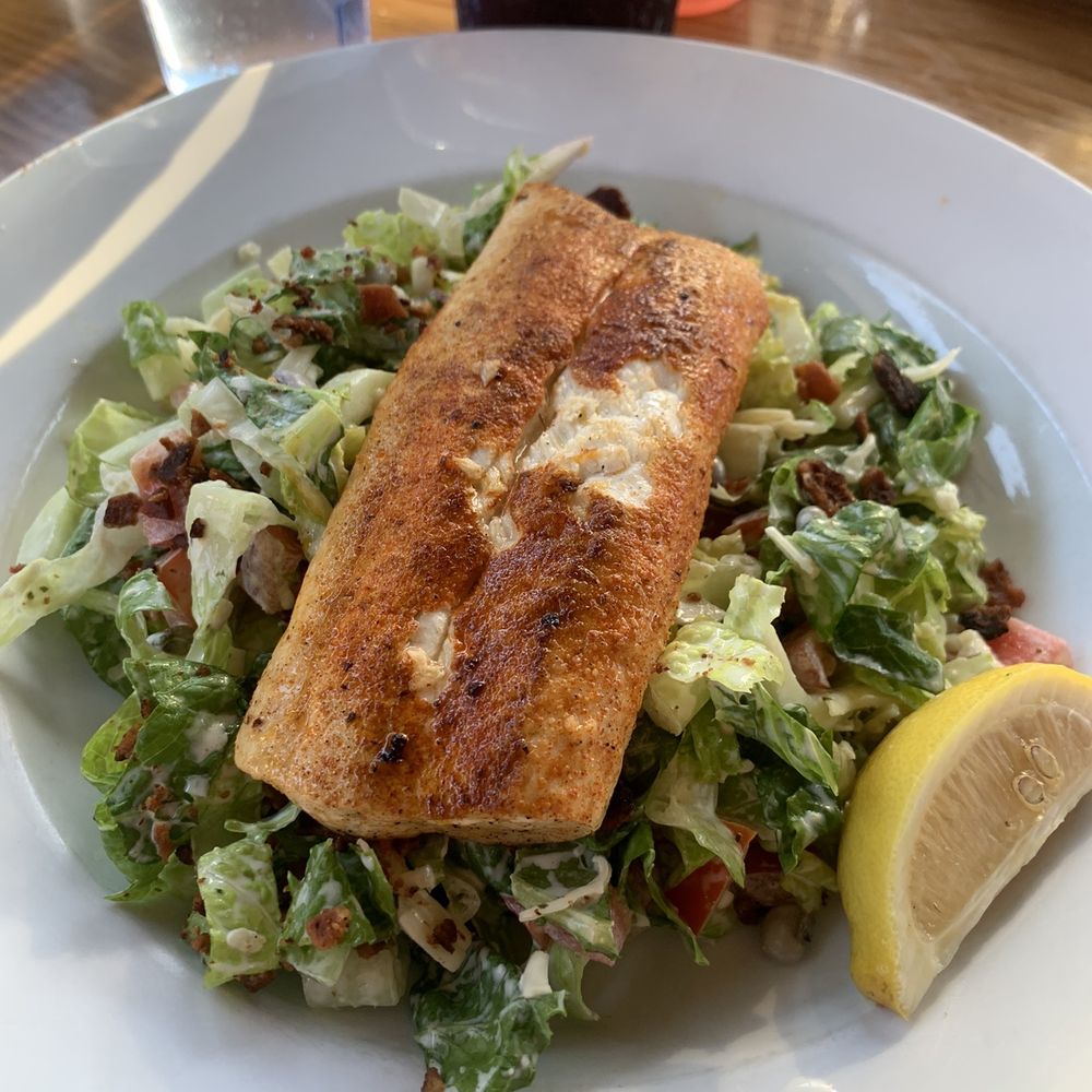 Rustic Table - Blacked Mahi salad - Southern Near Me - Pawleys Island, South Carolina Rustic Table - Blacked Mahi salad - Southern Near Me - Pawleys Island, South Carolina