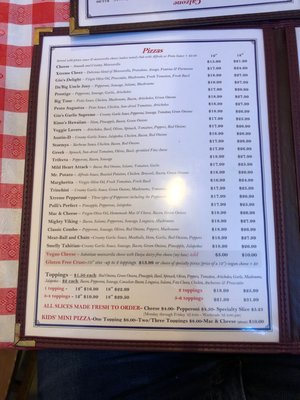 Menu photo 5 Gio's Pizza Santa Rosa, CA Menu photo 5 Gio's Pizza Santa Rosa, CA