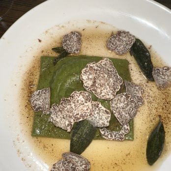AltoVino - Ricotta ravioli w egg and truffle - Wine Bars Near Me - San Francisco, California AltoVino - Ricotta ravioli w egg and truffle - Wine Bars Near Me - San Francisco, California