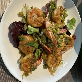 Calabash - Pan roasted Curry shrimp with red onions - Wine Bars Near Me - Oakland, California