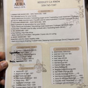 Aura Nails Lounge - Nail Salons Near Me - Reedley, California