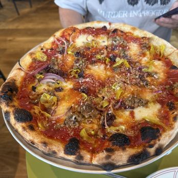 a Mano - SALSICCIA PIZZA - Italian Near Me - San Francisco, California a Mano - SALSICCIA PIZZA - Italian Near Me - San Francisco, California