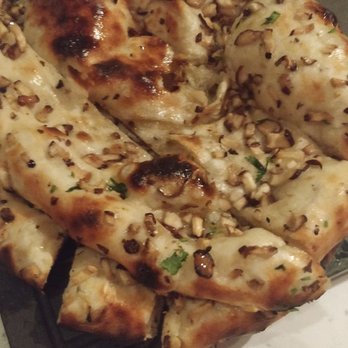 Karma Modern Indian - Mushroom and truffle naan - Indian Near Me - Washington, DC, District of Columbia