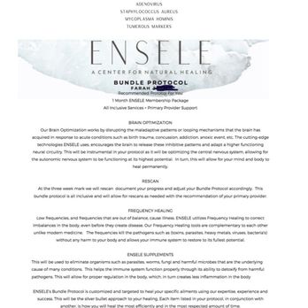 Ensele - The report I was given which afterwards I tested and went for  MRI of breast and pelvis, everything came out negative.. - Counseling & Mental Health Near Me - Calabasas, California