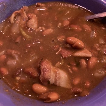 Tia Maria's - Charro beans in a bowl - Mexican Near Me - Houston, Texas Tia Maria's - Charro beans in a bowl - Mexican Near Me - Houston, Texas