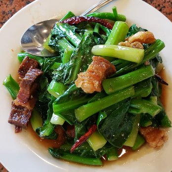Tantawan Thai Kitchen - Pork Belly Brocolli. - Thai Near Me - Rosemead, California Tantawan Thai Kitchen - Pork Belly Brocolli. - Thai Near Me - Rosemead, California