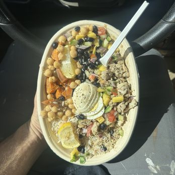 Crush Superfoods - Build Your Own: Rice, Quinoa, Black Beans, Chickpeas, Mango Salsa, Cage Free Egg, Lemon - Salad Near Me - Burlington, North Carolina Crush Superfoods - Build Your Own: Rice, Quinoa, Black Beans, Chickpeas, Mango Salsa, Cage Free Egg, Lemon - Salad Near Me - Burlington, North Carolina