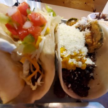 Tacos 4 Life - 1 ground beef (it was great!), and 1 chorizo - Tacos Near Me - Benton, Arkansas Tacos 4 Life - 1 ground beef (it was great!), and 1 chorizo - Tacos Near Me - Benton, Arkansas