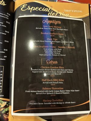 Menu photo 4 El Aguila Dorada Bayonne, NJ