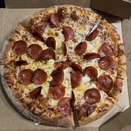 Fiery Pepperoni Pizza