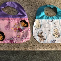 The Quilters Faire - Handmade Toddler Bibs