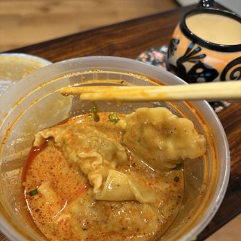 GiGi Curry & Noodle Bar - Peanut Massaman Wontons - the dumplings to order - Noodles Near Me - Brooklyn, New York GiGi Curry & Noodle Bar - Peanut Massaman Wontons - the dumplings to order - Noodles Near Me - Brooklyn, New York