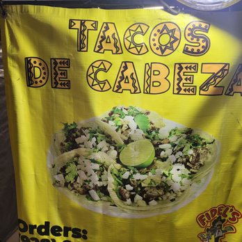 Fidel's Tacos - a sign for a mexican restaurant - Food Trucks Near Me - Yuma, Arizona
