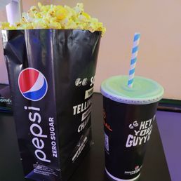 Popcorn and Drink