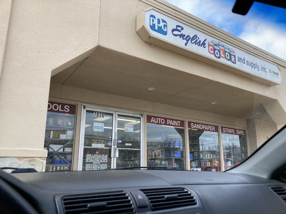 English Color Supply Updated February 2026 7820 N College Cir