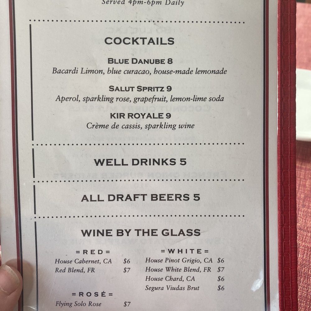 Salut - Happy hour menu - French Near Me - Edina, Minnesota Salut - Happy hour menu - French Near Me - Edina, Minnesota