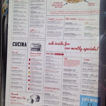 Rossopomodoro Camden - Menu - Pizza Near Me - London, XGL