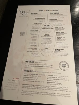 Menu photo 2 Ultreia Denver, CO