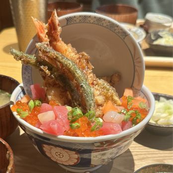 Tendon Kohaku - Sashimi tendon - Japanese Near Me - Bellevue, Washington Tendon Kohaku - Sashimi tendon - Japanese Near Me - Bellevue, Washington