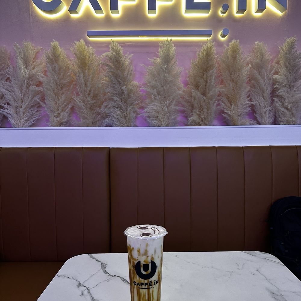 CAFFE iN - Texas size Brown Sugar Pearl Latte - Bubble Tea Near Me - Plano, Texas CAFFE iN - Texas size Brown Sugar Pearl Latte - Bubble Tea Near Me - Plano, Texas