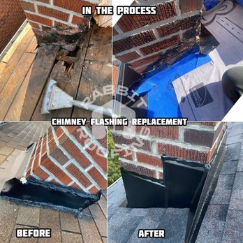 Rabbit Roofing - Chimney flashing replacement - Roofing Near Me Rabbit Roofing - Chimney flashing replacement - Roofing Near Me