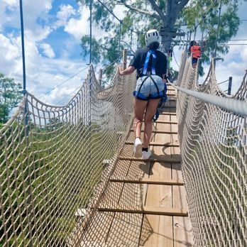 Zip Nola - Suspension Bridge - Ziplining Near Me - Laplace, Louisiana