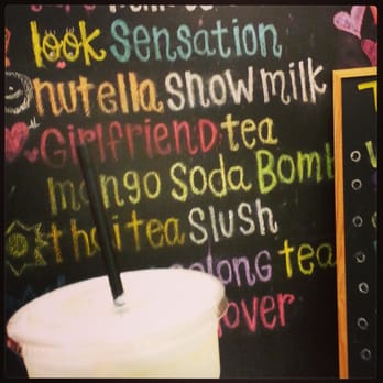 Tea Brick - Green milk tea + fun chalkboard decor - Tea Rooms Near Me - Monterey Park, California Tea Brick - Green milk tea + fun chalkboard decor - Tea Rooms Near Me - Monterey Park, California