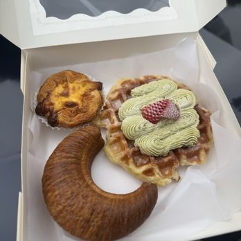 Ones Cafe & Bakery - Ube moon, French tart, matcha croffle - Coffee & Tea Near Me - Castro Valley, California Ones Cafe & Bakery - Ube moon, French tart, matcha croffle - Coffee & Tea Near Me - Castro Valley, California