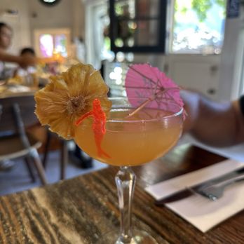 Daughter Thai Kitchen - Drink with mezcal, rum, coconut - refreshing and strong - Thai Near Me - Oakland, California Daughter Thai Kitchen - Drink with mezcal, rum, coconut - refreshing and strong - Thai Near Me - Oakland, California