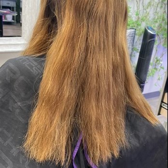 Meiling's Chair - This was before my service with Me-ling - Hair Extensions Near Me - Tampa, Florida