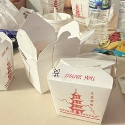 a variety of food items on a table