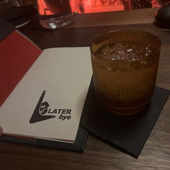 Later Bye - Menu - Cocktail Bars Near Me - Oklahoma City, Oklahoma