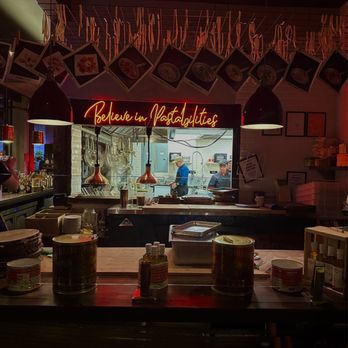 Maestro Pasta - Inside Neon Sign - Italian Near Me - New York, New York Maestro Pasta - Inside Neon Sign - Italian Near Me - New York, New York