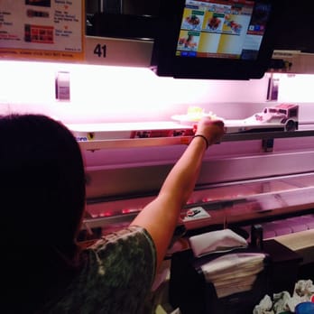 Genki Sushi - Race car delivered food! - Sushi Bars Near Me - Waipahu, Hawaii Genki Sushi - Race car delivered food! - Sushi Bars Near Me - Waipahu, Hawaii