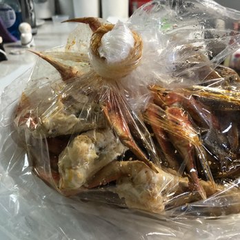 Cajun King Aiea - Bag of snow crab. No king crab, no sausage. - Seafood Near Me - Aiea, Hawaii