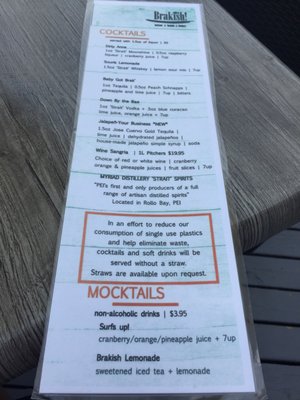 Menu photo 1 Brakish Charlottetown, PE