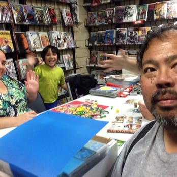 Chris's Comics - Stayed out until 11:30pm hanging out at Chris's with wife and 7 year old. - Comic Books Near Me - Newark, California